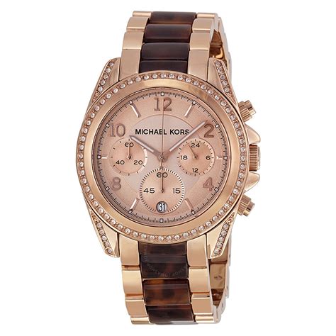 cheap rose gold michael kors watches|rose gold watch sale.